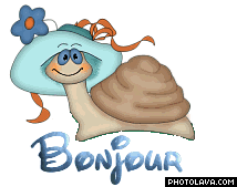 Gif animé bonjour